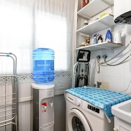 Apartamento Familiar, A 5 Min De La Playa, Piscina, Terraza, Wifi Alta Velocidad, Mascotas Bienvenidas Y Parking Roquetas de Mar Buitenkant foto
